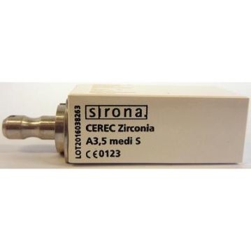 Blocuri CEREC zirconia medi S A3.5 3 pcs 6577121 Densply Sirona