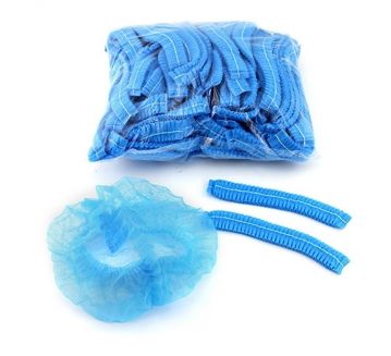 Bonete medicale din material netesut, cu elastic dublu