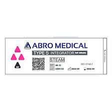 TEST INTEGRATOR TIP 5 PENTRU STERILIZARE CU ABUR 500 TESTE ABRO MEDICAL