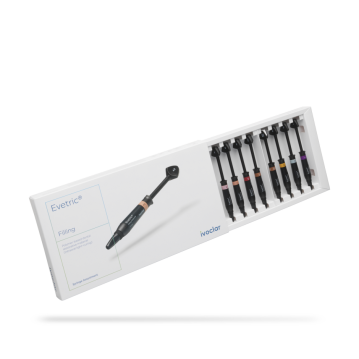 Evetric Assortment 8 Seringi X3.5g + Evetric System Kit 4x3.5g/Evetric Bond 6ml OFERTA PROMO Ivoclar