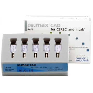 IPS e.max CAD CEREC/InLab HT I12 A2 5 blocuri Ivoclar