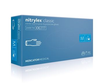 MANUSI NITRIL ALBASTRE S NITRYLEX CLASSIC MERCATOR