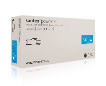 MANUSI LATEX PUDRATE XS SANTEX MERCATOR