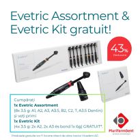 Evetric Assortment Kit 8 x 3.5g + Evetric Kit 4 x 3.5g + Bond Oferta Ivoclar